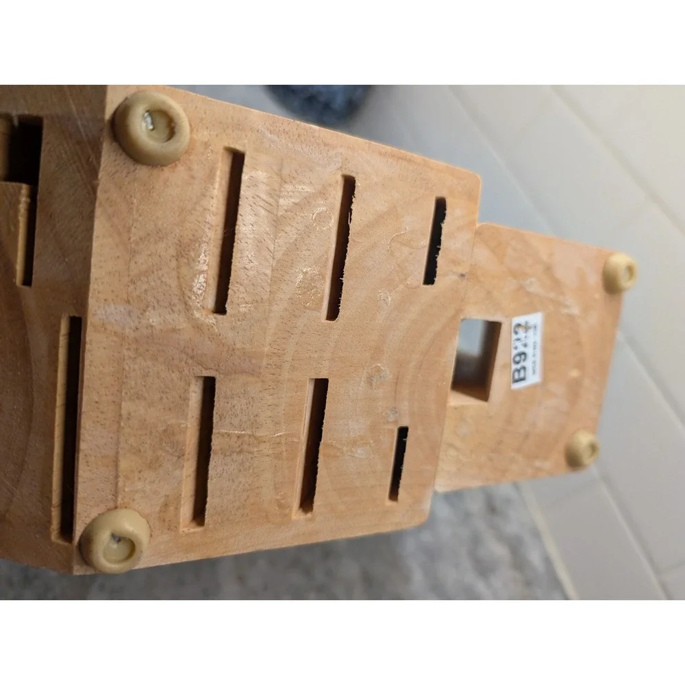 J.A.‎ Henckels Natural Wood Knife Block